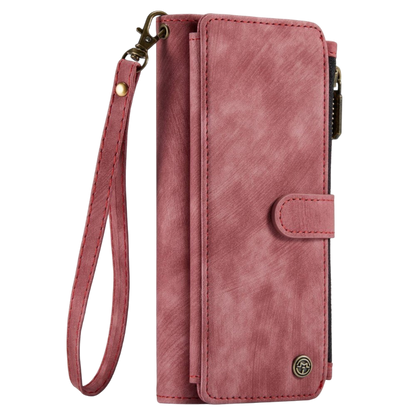 Preklopna torbica "Wallet Super" iPhone 14 Plus/15 Plus – Infostyle – Rdeča