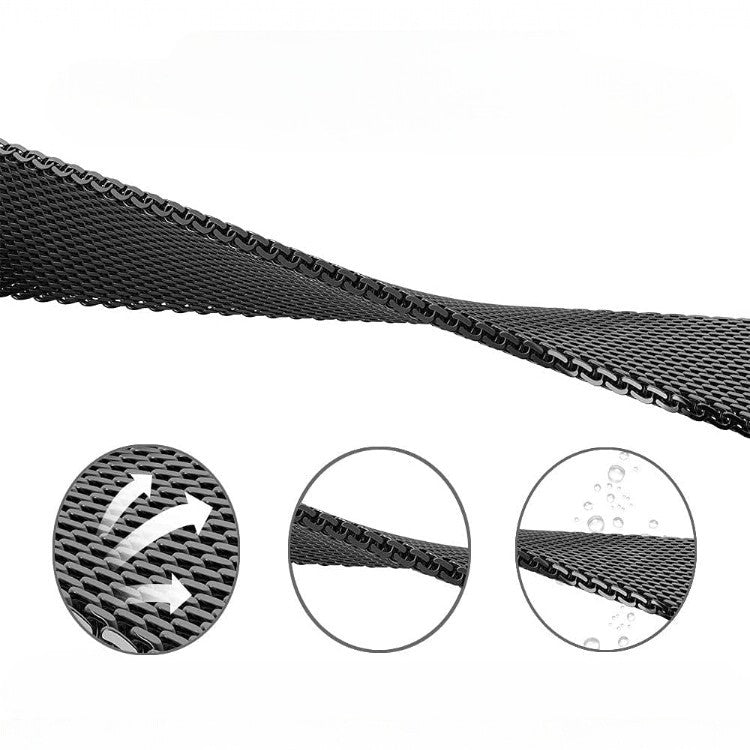 Pašček za pametno zapestnico z okvirjem "Metal" Xiaomi Mi Band 6/5/4/3 – Infostyle