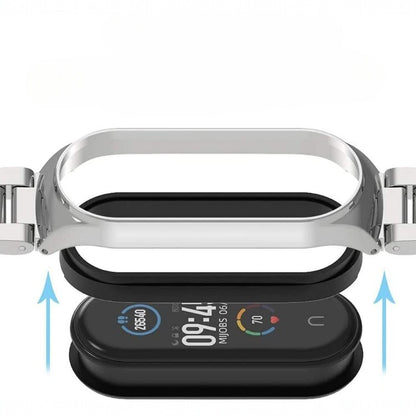 Pašček za uro z okvirjem "Metal" Xiaomi Mi Band 7 – Infostyle