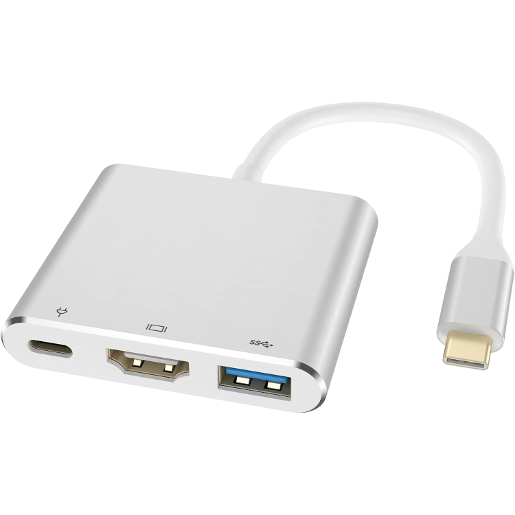 Adapter USB C v HDMI, USB-C, USB – Infostyle