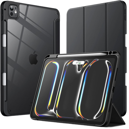 Ovitek za tablico z držalom za svinčnik "JETech" iPad Pro 11" (2022/2021/2020/2018) – Infostyle – Črna