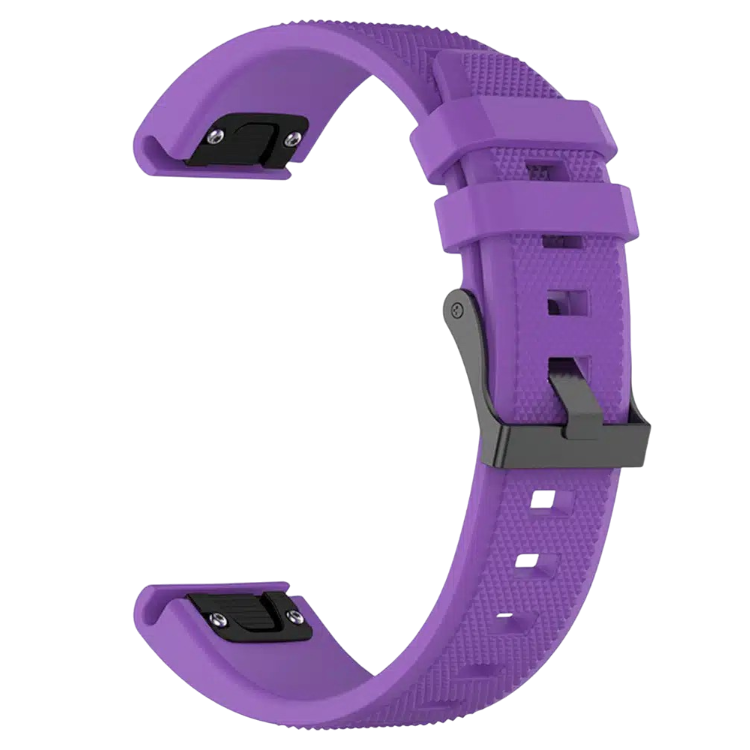 Pašček za uro "Techsuit QuickFit 22mm" Garmin Fenix 5/5 Plus/6/6 Pro/7 | Forerunner 935/945/955 – Infostyle – Vijolična