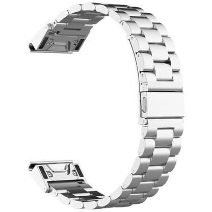 Pašček za uro "Techsuit Metal 22mm" Garmin Fenix 5/5 Plus/6/6 Pro/7 | Forerunner 935/945/955 – Infostyle