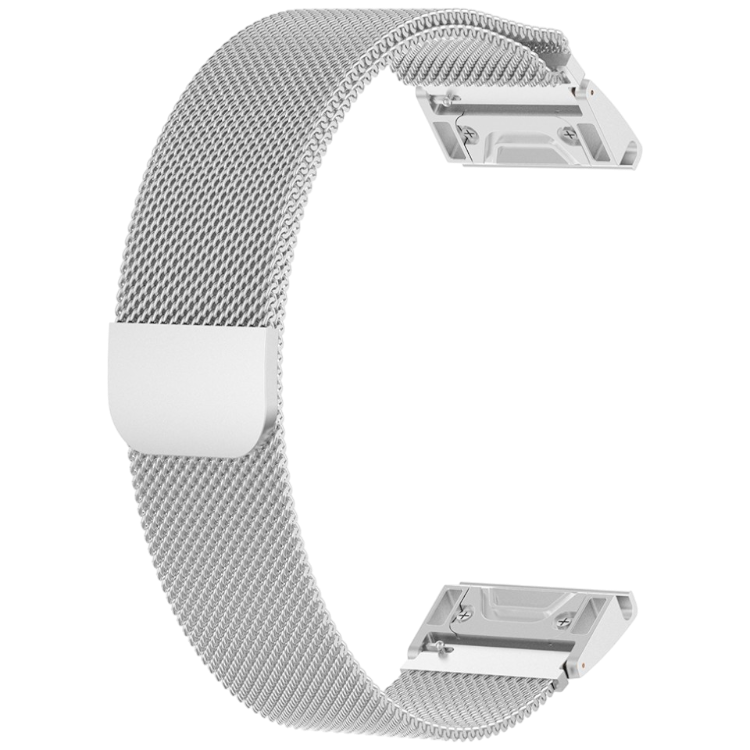 Pašček za uro "Techsuit Metal Milanese Style 22mm" Garmin Fenix 5/5 Plus/6/6 Pro/7 | Forerunner 935/945/955 – Infostyle 