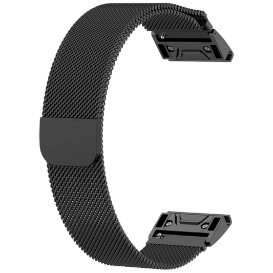 Pašček za uro "Techsuit Metal Milanese Style 22mm" Garmin Fenix 5/5 Plus/6/6 Pro/7 | Forerunner 935/945/955 – Infostyle 