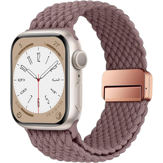 Pašček za uro "HITZEE Nylon" Apple Watch 42/44/45/46/49mm – Infostyle – Vijolična