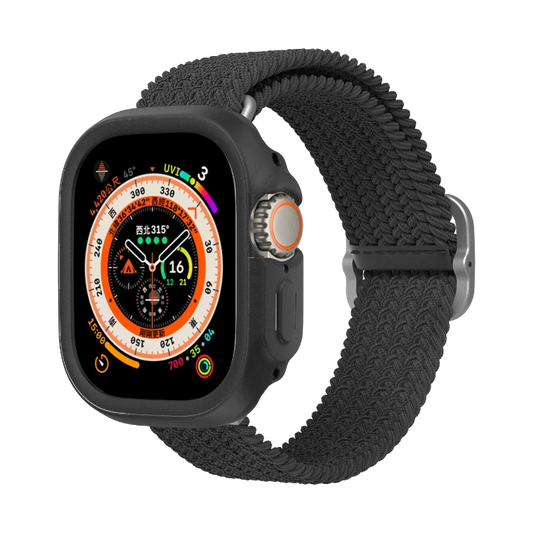Ovitek za pametno uro "CrashGuard NX" Apple Watch Ultra 49mm – RhinoShield – Črna