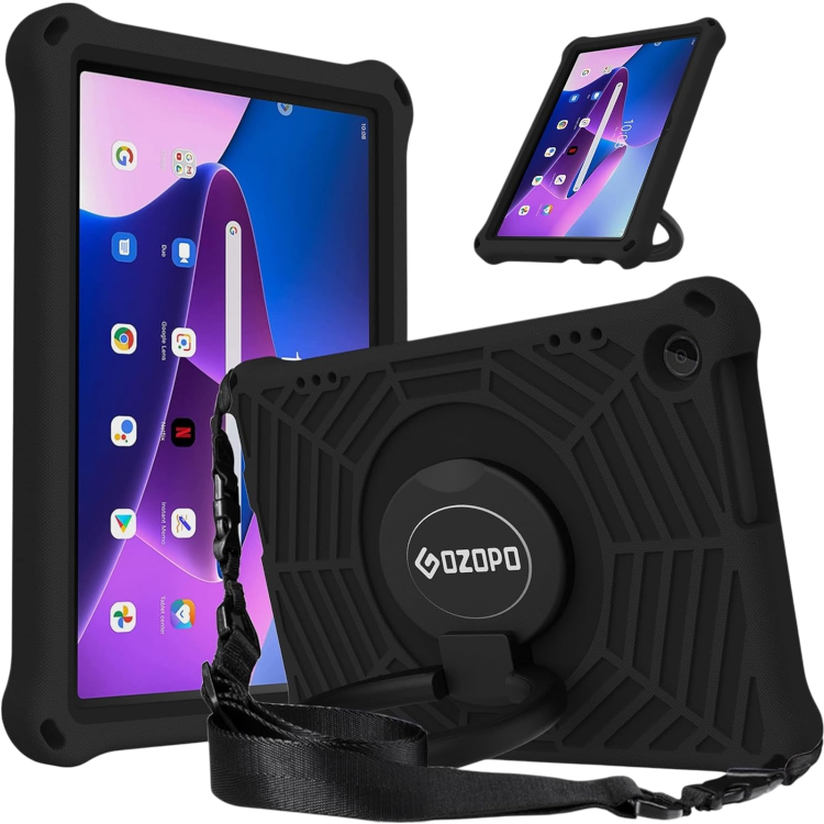Ovitek za tablični računalnik "GOZOPO Shockproof" Lenovo Tab M10 10.1" – Infostyle – Črna