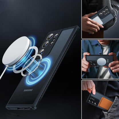 Ovitek za telefon + zaščitna folija "Tocol MagSafe" Samsung Galaxy S23 Ultra – Infostyle