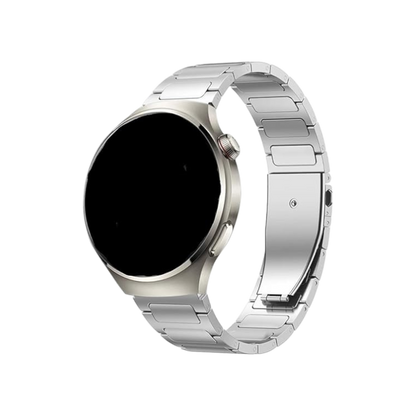 Pašček za uro "Miimal Metal Band Titanium" Huawei Watch 4/4 Pro/Watch 3/3 Pro 46mm – Infostyle – Srebrna