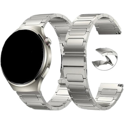 Pašček za uro "Miimal Metal Band Titanium" Huawei Watch 4/4 Pro/Watch 3/3 Pro 46mm – Infostyle