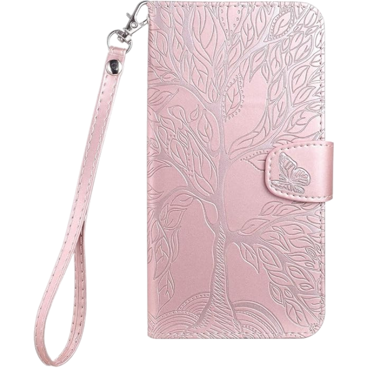 Preklopna torbica "Tree" Huawei Mate 20 Pro – Infostyle – Roza