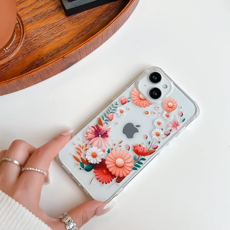 Ovitek za telefon "Pink Daisy" iPhone 13/14 – Infostyle