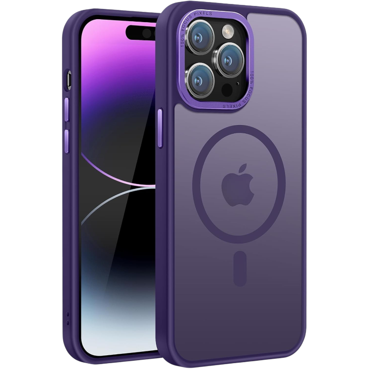Ovitek za telefon "PuyaTeya MagSafe" iPhone 14 Pro Max – Infostyle – Vijolična