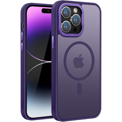 Ovitek za telefon "PuyaTeya MagSafe" iPhone 14 Pro Max – Infostyle – Vijolična