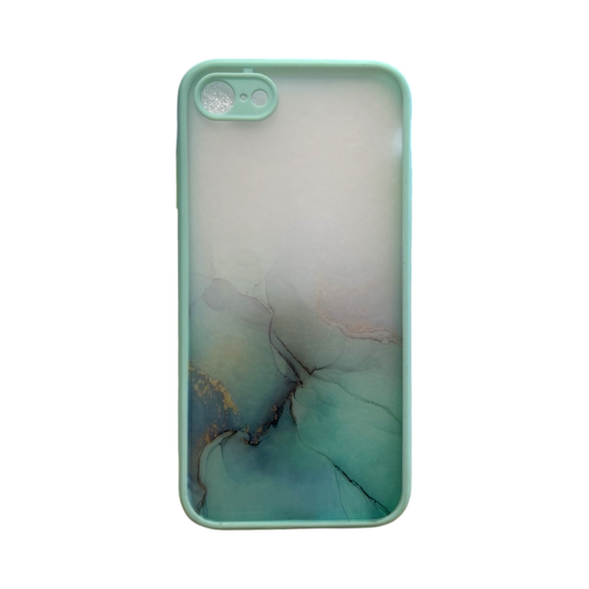 Ovitek "Marble" za iPhone 7 Plus/ 8 Plus – Infostyle – Zelena / PC + TPU silikon