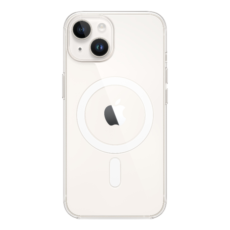 Prozoren ovitek "MagSafe" iPhone 14 – Infostyle – Prozorna