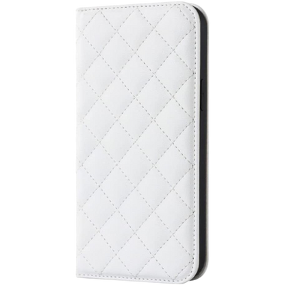 Preklopna torbica "Lokass Leather" iPhone 13/14 – Infostyle – Bela