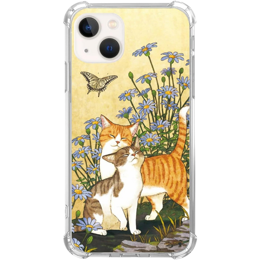 Ovitek za telefon "Cat Flower" iPhone 14 Plus – Infostyle