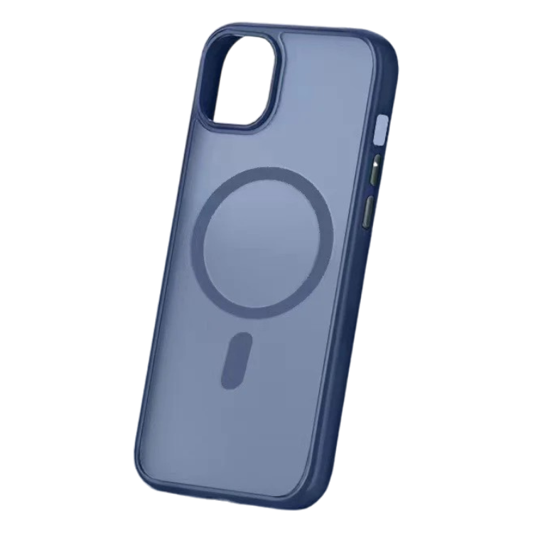 Ovitek za telefon + 2x zaščitno steklo + 2x zaščita za kamero "BOTOER" iPhone 14 – Infostyle – Modra