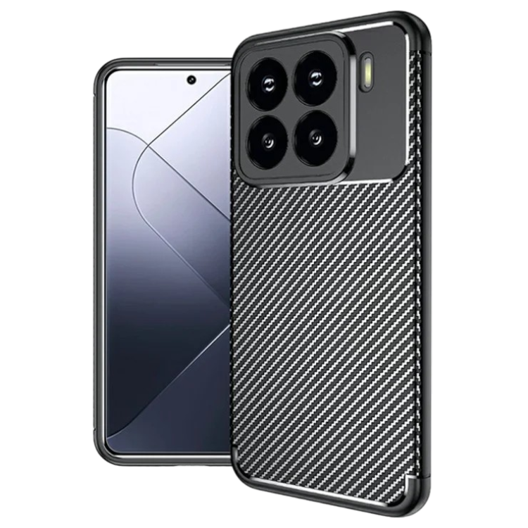Ovitek za telefon "Carbon" Xiaomi 15 Pro 5G – Infostyle – Črna