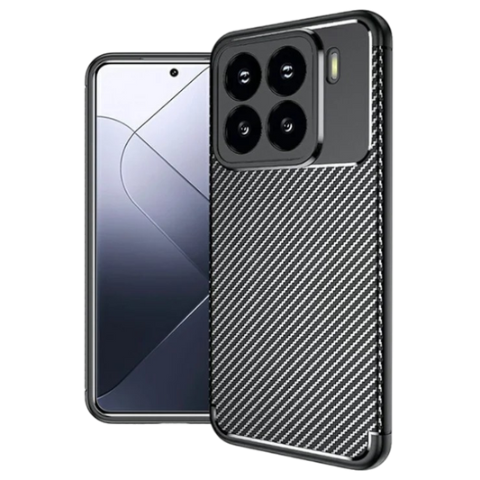 Ovitek za telefon "Carbon" Xiaomi 15 Pro 5G – Infostyle – Črna
