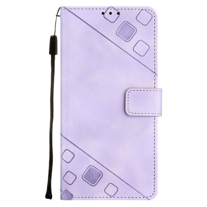 Preklopna torbica "Cube" Samsung Galaxy A34 5G – Infostyle – Vijolična