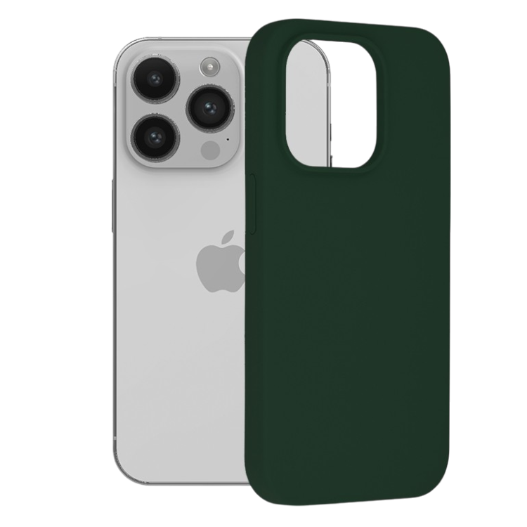 Ovitek za telefon "Soft Edge Silicone" iPhone 14 Pro – Infostyle – Zelena