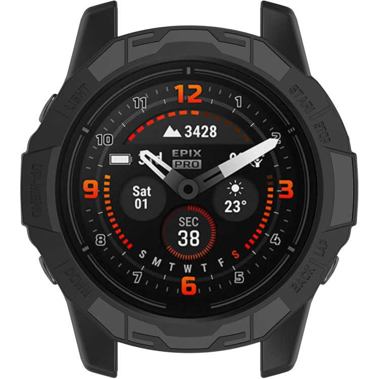 Zaščita za uro "HUAYUWA" Garmin EPIX PRO 42mm/Fenix 7S PRO/Fenix 7S – Infostyle