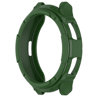 Ovitek + zaščitno steklo za pametno uro "GIOPUEY" Samsung Galaxy Watch 6 Classic 47mm – Infostyle – Zelena