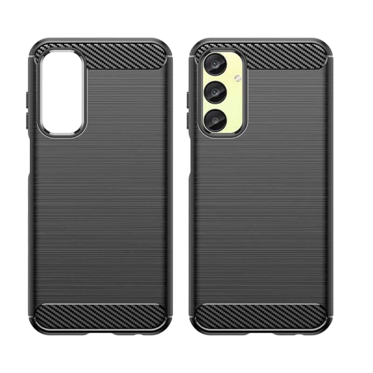 Ovitek za telefon "Carbon" Samsung Galaxy A15 – Infostyle – Črna