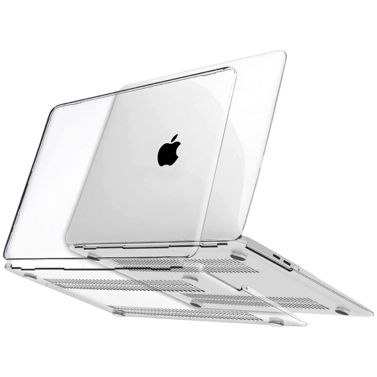 Ovitek za prenosni računalnik MacBook Pro 13'' 2016-2022 + 2x zaščita za tipkovnico – Tecool – Prozorna