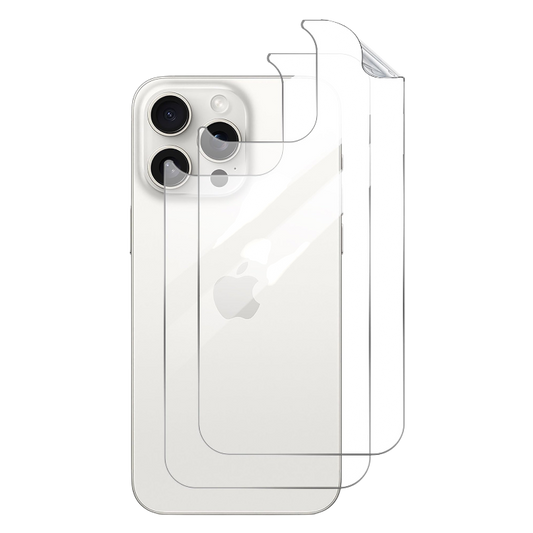 Zaščitna folija za hrbtno stran "9H" iPhone 15 Pro – Infostyle