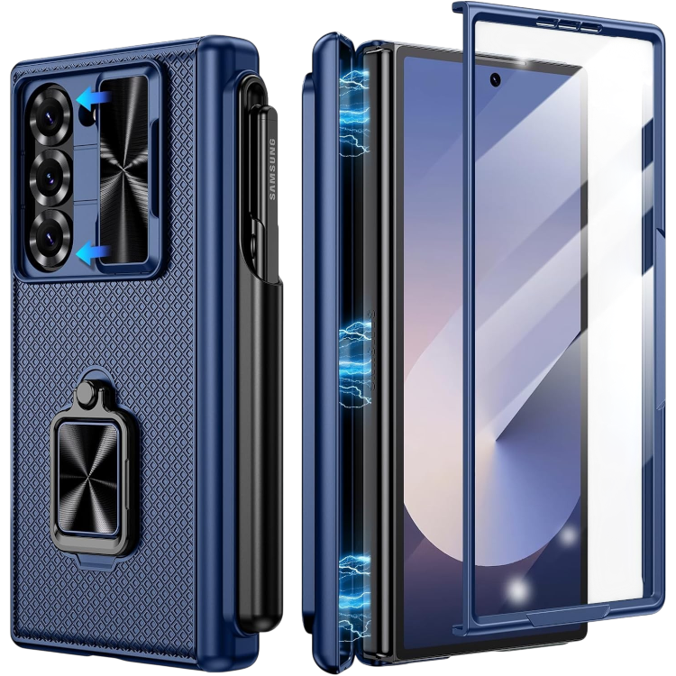 Ovitek za telefon 360 "DoeShine" Samsung Galaxy Z Fold 5 – Infostyle – Modra