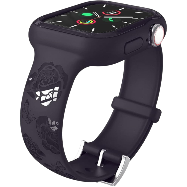 Pašček za uro "HALLEAST" Apple Watch 42/44/45/49 temno vijolična – Infostyle – Vijolična