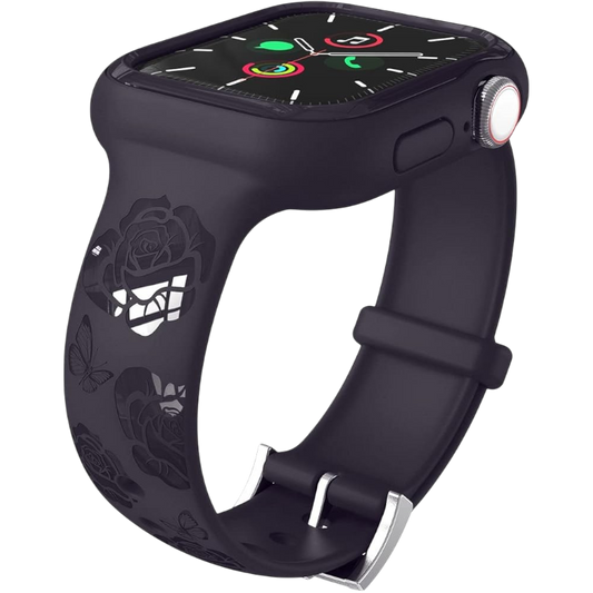 Pašček za uro "HALLEAST" Apple Watch 42/44/45/49 temno vijolična – Infostyle – Vijolična