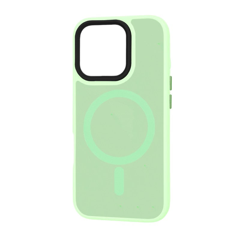 Silikonski ovitek "MagSafe Series" za iPhone 16 Pro - zelen – Techsuit