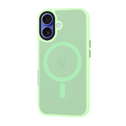Silikonski ovitek "MagSafe Series" za iPhone 16 - zelen – Techsuit