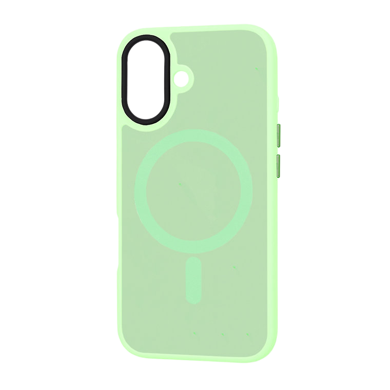 Silikonski ovitek "MagSafe Series" za iPhone 16 - zelen – Techsuit