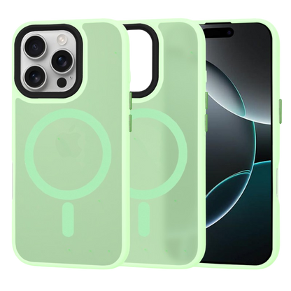 Silikonski ovitek "MagSafe Series" za iPhone 16 Pro - zelen – Techsuit – Zelena / TPU silikon