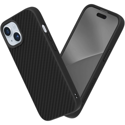 Ovitek "SolidSuit" za iPhone 15 – RhinoShield – Svetlo modra / TPU silikon