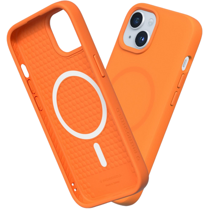Ovitek "RhinoShield Magsafe" za iPhone 15 – Oranžna / TPU silikon