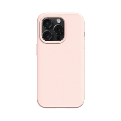 Ovitek "SolidSuit" za iPhone 15 Pro – RhinoShield – Roza / TPU silikon