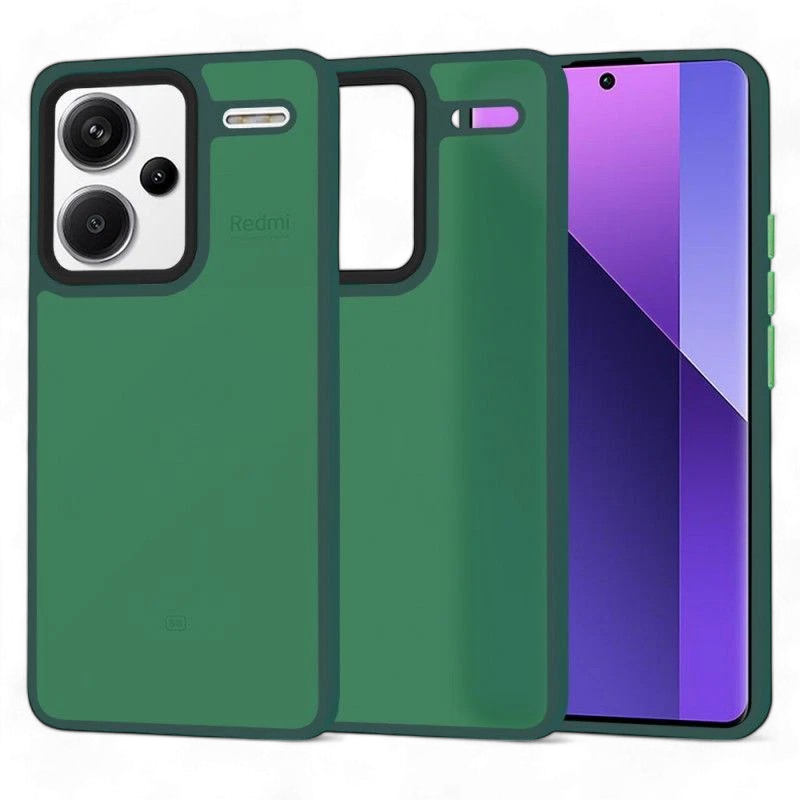 Silikonski ovitek "MagSafe Series" za Xiaomi Redmi Note 13 Pro Plus 5G – Techsuit – Zelena / TPU silikon