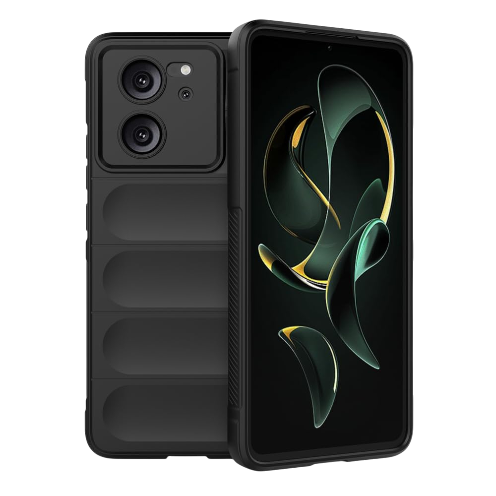 Infostyle silikonski ovitek Valovi za Redmi K60 Ultra v črni barvi