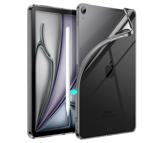 Ovitek ''JETech'' za iPad Air 11" M2/M3 (2024/2025), iPad Air 5/4 (2022/2020 5./4. gen.10,9") – Črna / Poliuretan + Poli