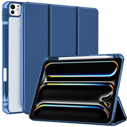 Ovitek za tablico z držalom za svinčnik za iPad Pro 11" M4 2024 – Infostyle – Modra