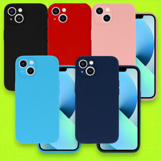 Silikonski ovitek "Lite" za iPhone 13 Pro – Vennus – Črna / Silikon