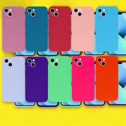 Silikonski ovitek "lite" iPhone 14 Pro – Vennus – Temno roza / Silikon