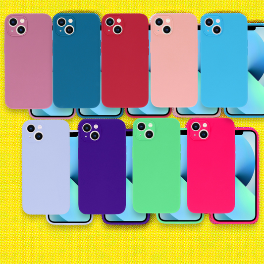 Silikonski ovitek "Lite" za iPhone 14 Pro Max – Vennus – Temno roza / Silikon